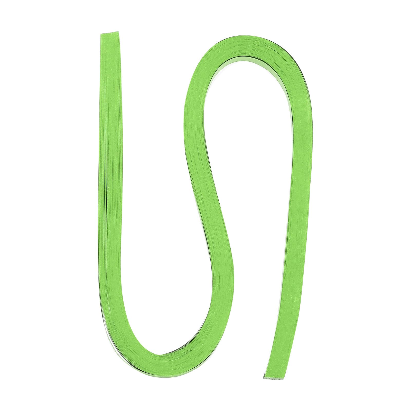 PATIKIL 60pcs Metallic Quilling Strips Paper 1cm x 54cm Origami Paper Quilling Kits for Adults Beginner Art DIY Craft Christmas, Green