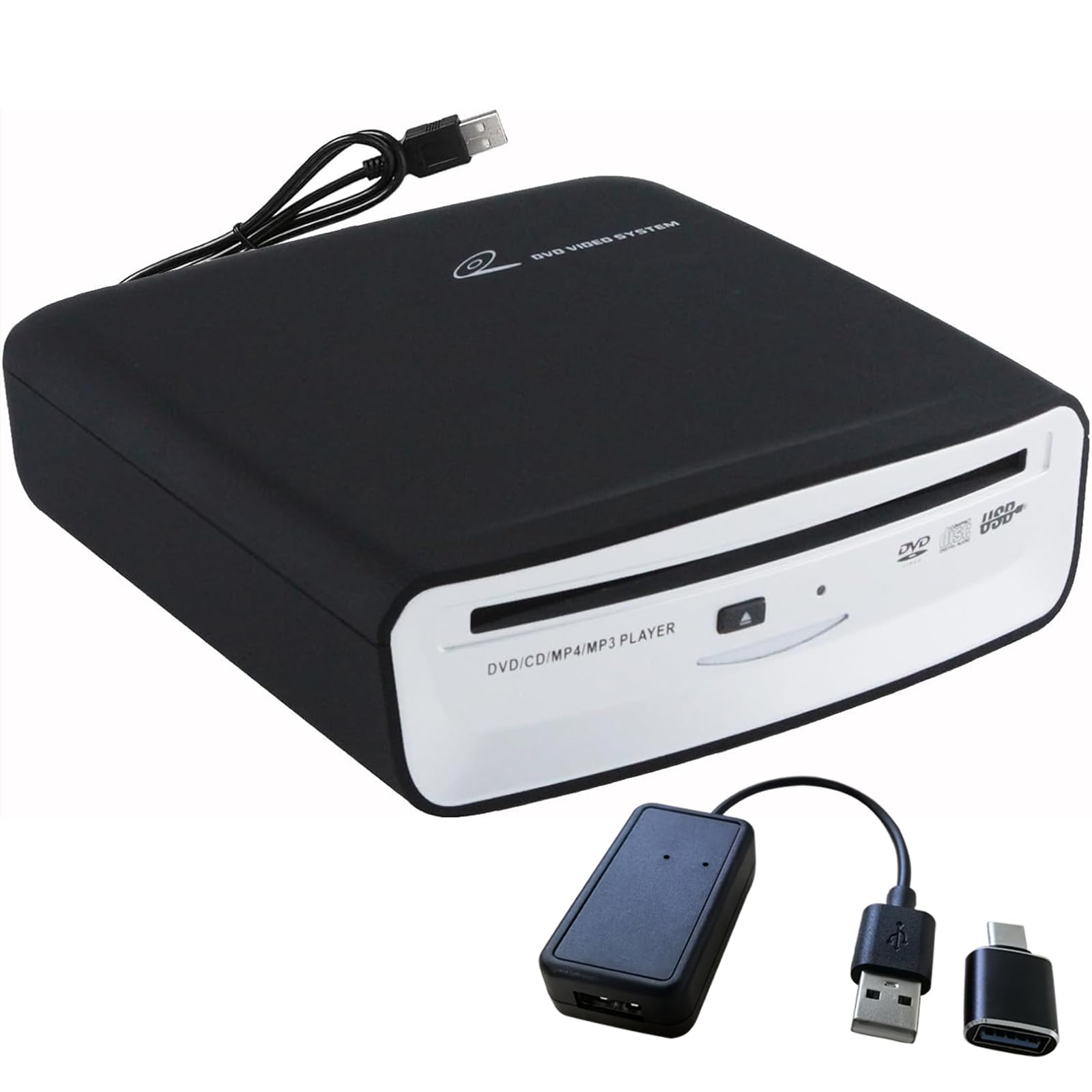 Photo 1 of Portable CD Player for Car with Bluetooth and USB Connection,USB External Universal Cars CD Player for Car Audio Systems/TV/MacBook pro/Laptops Desktops/Bluetooth Speaker with Plug and Play