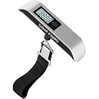 Báscula Electrónica Digital De 110 Libras Y 50 Kg Con Gancho Para Colgar Equipaje De Cocina De Pescado Black Banban