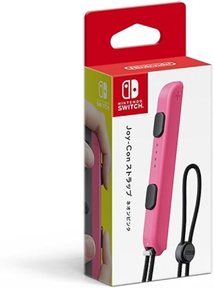 Amazon 任天堂純正品 Joy Conストラップ ネオンピンク ゲーム