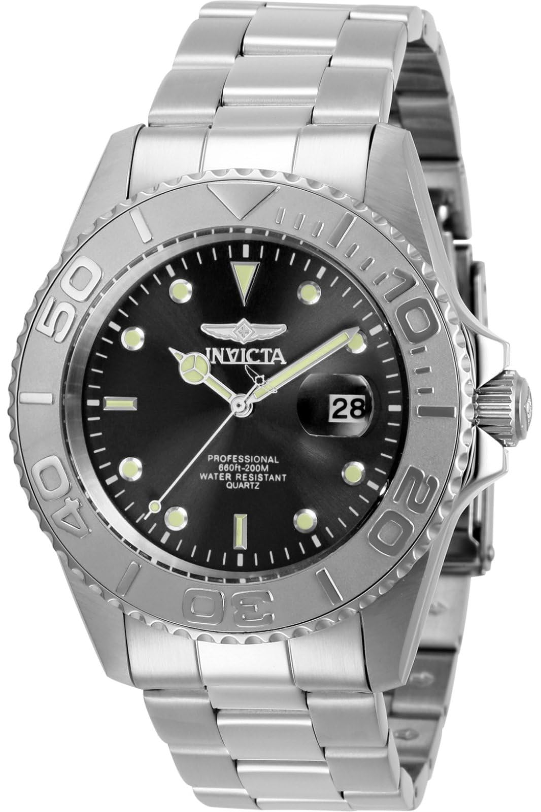INVICTA Men Analog Quartz Watch with Stainless Steel Strap 29944