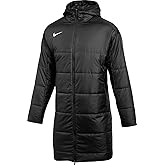 Nike Winter Jacket Therma-FIT Academy Pro 24 SDF Men's Coat with Zip Closure and Stand-Up Collar Black Small