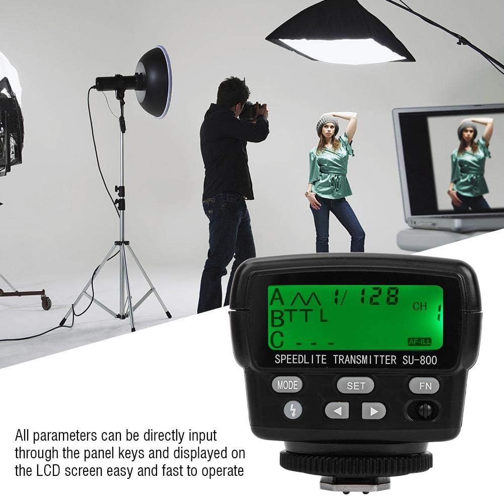 Akozon Flash Trigger Su800 Wireless Ttl Speedlight Commander Flash Light Trigger Transmitter for Nikon Sb910 Sb800 - Image 3