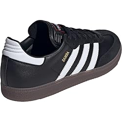 adidas Unisex-Adult Samba Indoor, Black/White/Vivid