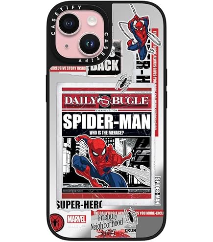 Amazon.com: CASETiFY Impact iPhone 15 Plus Case [Spider-Man