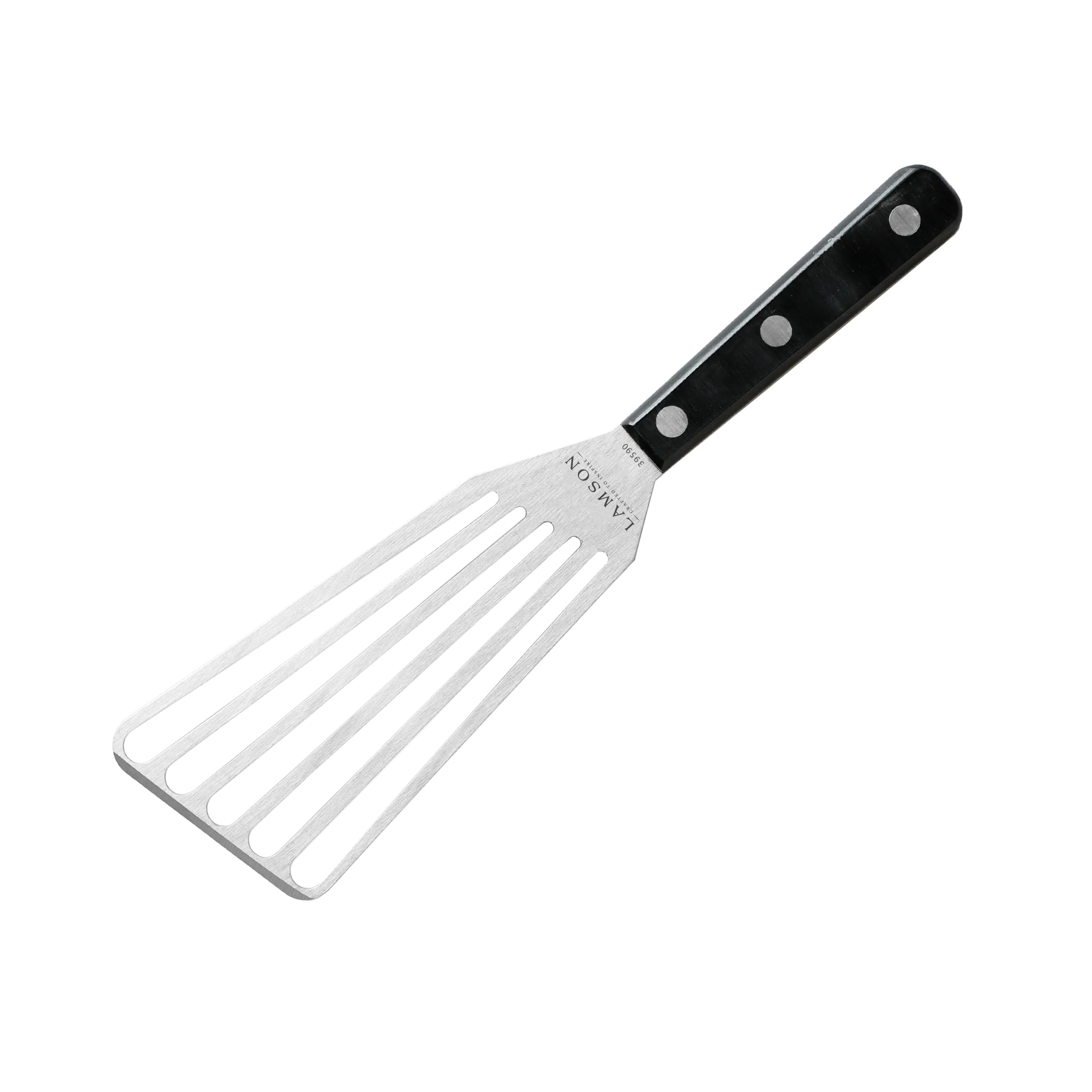 Photo 1 of 4" x 9" Chef's Slotted Turner with Ultra Durable Handle - Right Hand