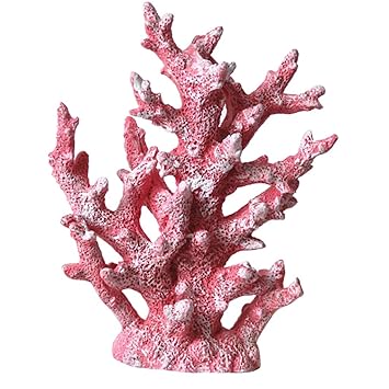 Buy Flameer Resin Aquarium Decorations Fish Tank Sea Plants Decor