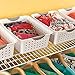 Sterilite Medium Ultra Basket, Closet Organizer Bin, Cabinets, Pantry, Shelving and Countertop Space, Open Container, White, 1-Pack
