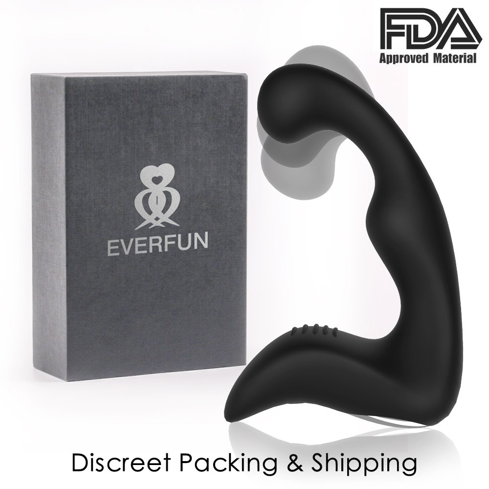 Male Anal Massager 9 Speeds Resonates Vibrating Prostate Massager Waterproof Rechargeable Anal Vibrator Butt Plug Adult Sex Toys for Men Couples