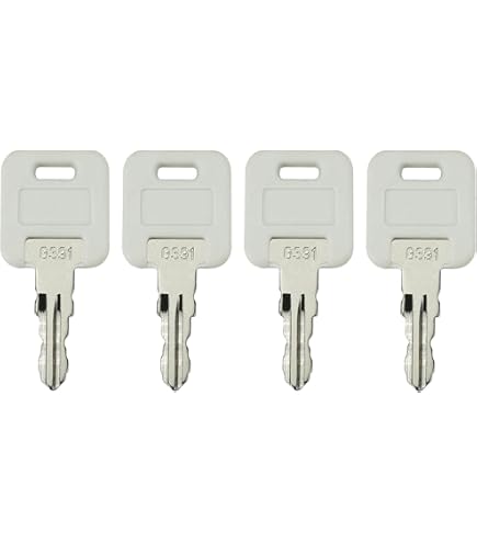 Amazon.com: Gillette G390 Purple RV Motorhome Trailer Keys - 3