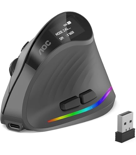 Amazon.com: Transformers Vertical Ergonomic Mouse with LED Screen