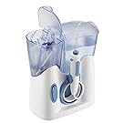 H2ofloss Water Dental Flosser 800ml Capacity With 12 Multifunctional Tips Countertop Dental Oral Irrigator FDA Approved (hf-8whisper)