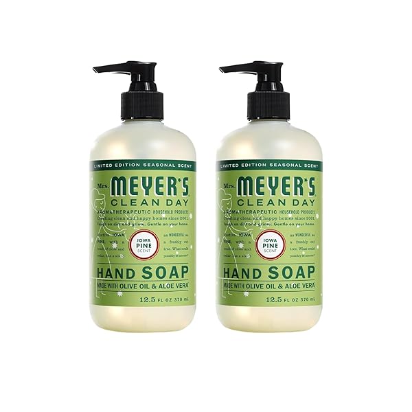 MRS. MEYER’S CLEAN DAY LIQUID HAND SOAP IOWA PINE, 12.5 FL OZ