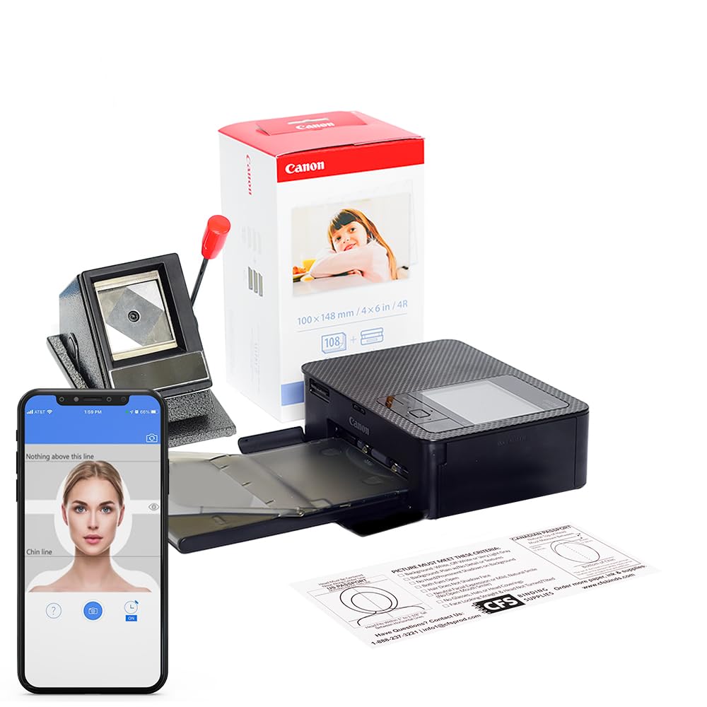 Photo 1 of CFS Products Smartphone Passport Photo System - Compatible with iPhone and Android