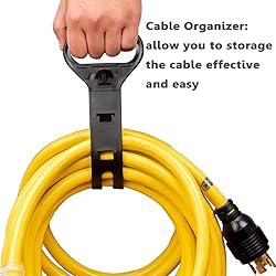 50 FEET Heavy Duty Generator Locking Power Cord