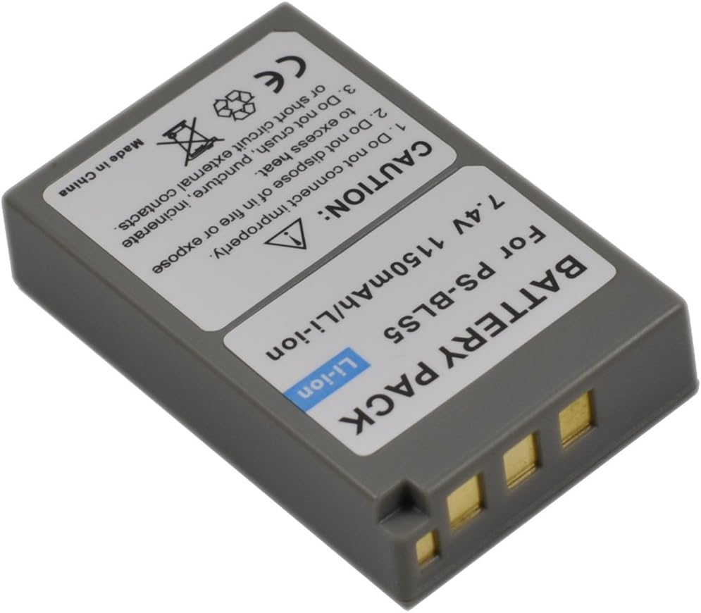 4x BLS-5 Battery for BLS5 BLS-1 BLS1 PS-BLS1 PSBLS1 BLS-50 BLS50 E-400 E-450 E-600 E-620 E-P1 E-P2 E-410 E-M10 EM10 E-PL1 PL1s E-PL2 E-PL3 E-PL5 E-PL6 E-PL7 E-PL8 E-PL9 E-PM1 E-PM2 Stylus1 Stylus1S - Image 4