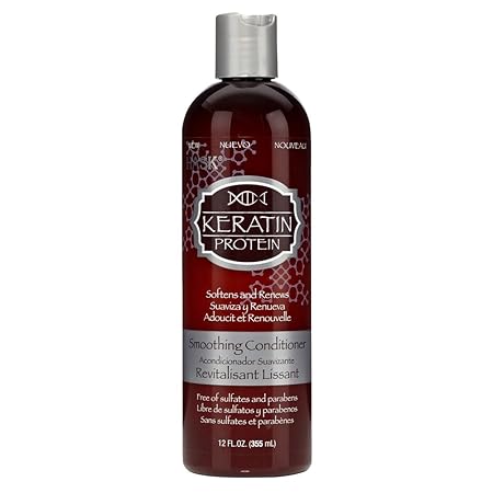 (3 Pack) HASK Keratin Protein Smoothing Conditioner, 12 oz