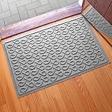 Aqua Shield Cunningham Doormat, 2" x 3", Medium Grey