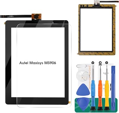SRJTEK Touch Screen Digitizer for AUTEL MaxiSYS MS906 MS906TS MS906BT 8 Inch