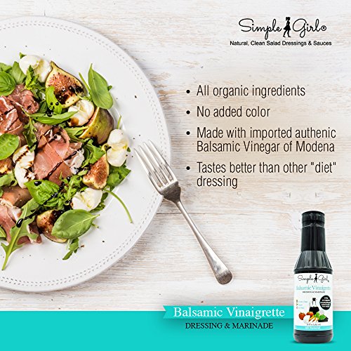 Simple Girl Organic Balsamic Vinaigrette 16 oz SugarFree Salad