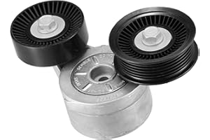 REPAIROCK Automatic Belt Tensioner Pulley Assembly W/76mm Dia Pulley for Dodge Dakota Durang for Ram 1500 for Jeep 53030958AC