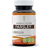 Secrets of the Tribe Parsley 60 Capsules, 1000 mg, Parsley (Petroselinum crispum) Dried Leaf (60 Capsules)