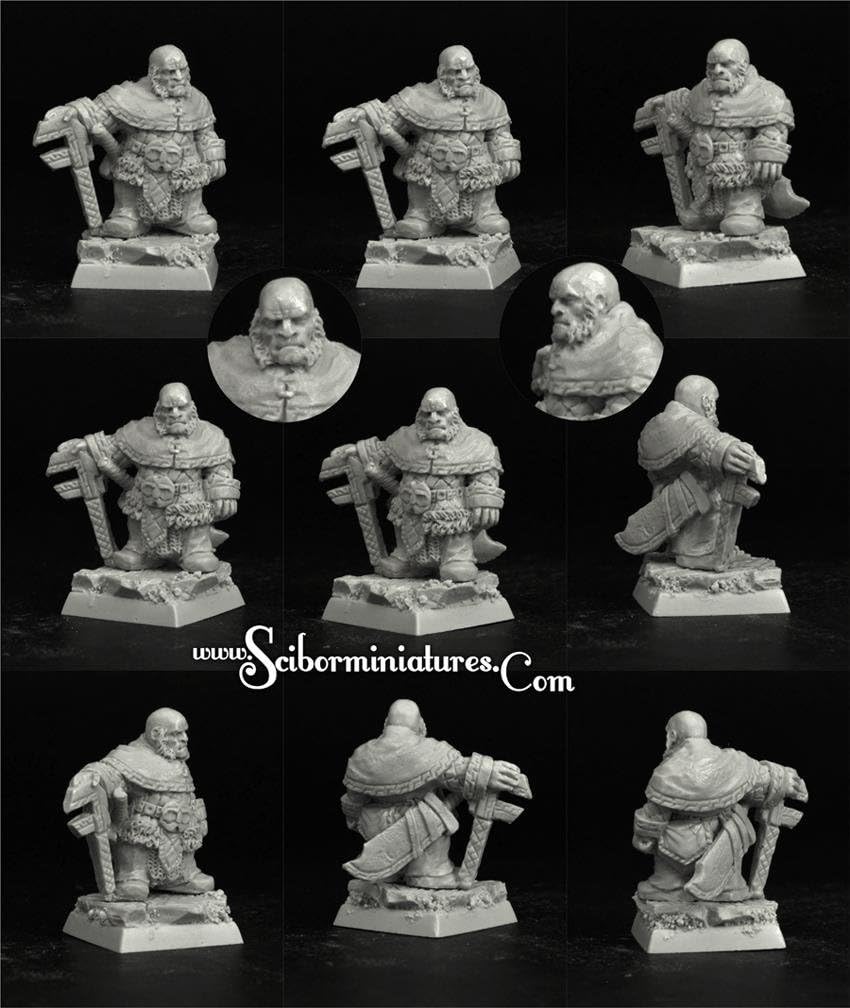 Scibor Monstrous Miniatures Dwarf Engineer #2