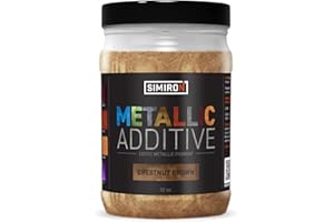 Simiron Metallic Additive- Durable- Unique Design- for Epoxy Floors- Chestnut Brown- 32 oz