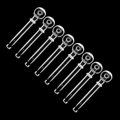 5 inch long 8 Piece Pyrex Glass Tubes