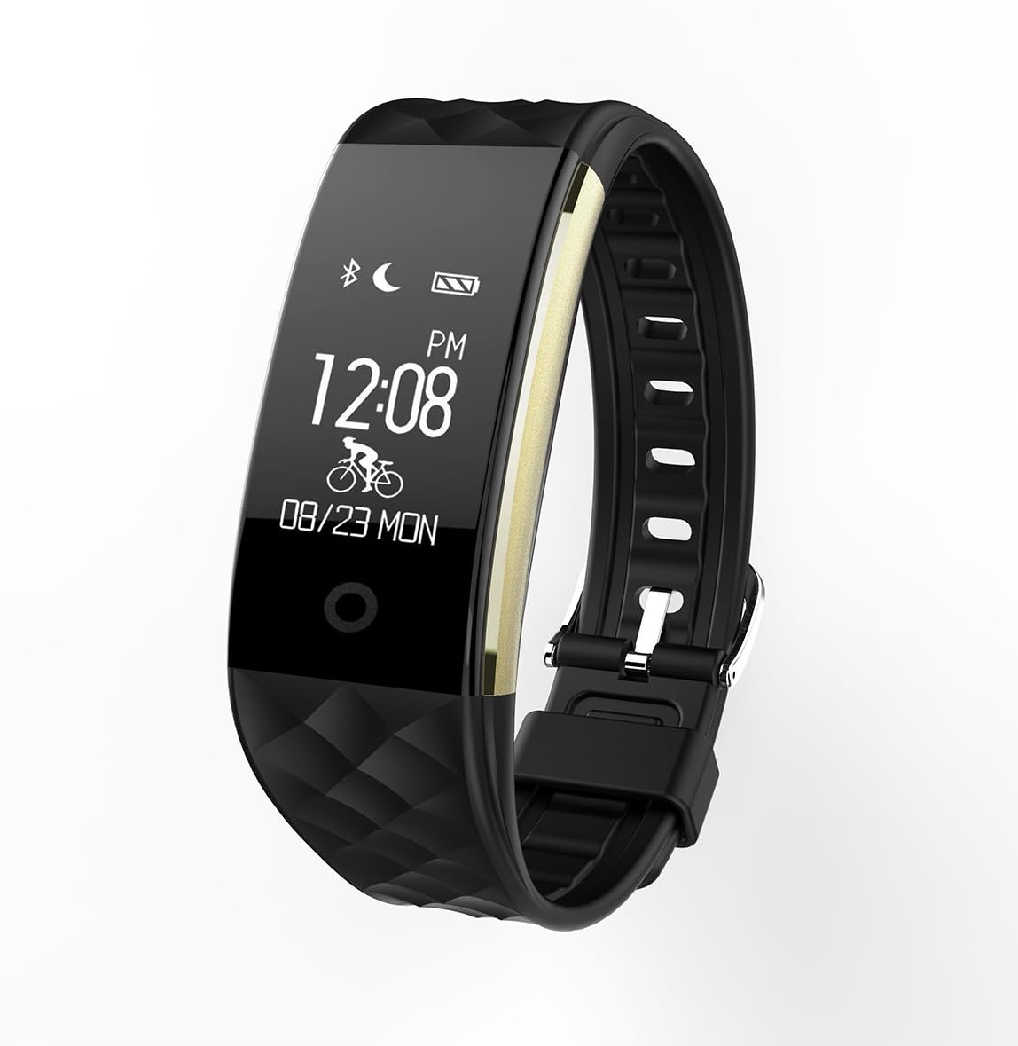 S2 Smartwatch, FitnessTrackerArmband in Schwarz Amazon.de Sport