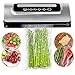 Food Saver Bags Rolls Foodsaver Vacuum Rolls Commercial Vacuum Sealer Rolls Food Storage Saver Bag Compatible to Food saver Sous Vide Vacuum Saver Rolls 11 Inch X 16 Feet (2 Pack)