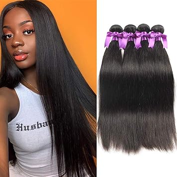 Zorssar Hair 10 A Brazilian Straight Hair Extensions 100
