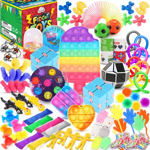 Fidget Toy Pack Sensory Toys Set Party Favor Classroom Prize in