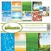 Reminisce SUM-200 Summertime Scrapbook Collection Kit, 12x12 inches
