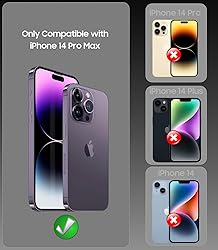 MAKAVO Magnetic for iPhone 14 Pro Max