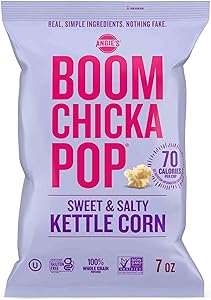 Angie's BOOMCHICKAPOP Sweet and Salty Kettle Corn Popcorn, 7 Ounce