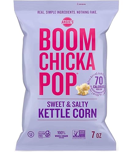 Amazon.com: Angie's BOOMCHICKAPOP Cinnamon Churro Popcorn, Gluten