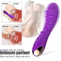 Automatic Women Vibrate Powerful Rotating Viberate Adult Toys for Women Pleasure 8 Inch Smooth Bendable Silicone Wand…