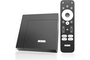 Android TV Box 12.0, MECOOL KM9PRO MAX Smart TV Box 2GB 32GB Certification Netflix Google Assistant Dolby Audio, GTV TV Box 4K Support AV1 HDR 4K 2.4G 5.0G WiFi5 BT5.0