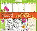 Tapis de souris Mémoniak Coloriages Nature enchantée 2016 by 