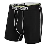 UnderGents Men's Boxer Brief Underwear. 4.5" Leg