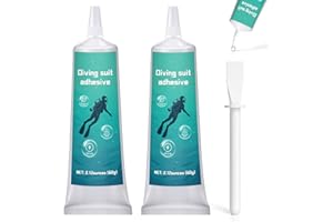 120g Wetsuit Glue Repair Kit Resists Saltwater and Repeated Stretching, and is Specifically Designed for Repairing Wading Pan