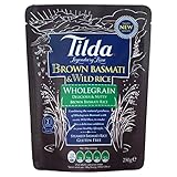 Tilda Steamed Basmati Whole Grain & Wild - 250g