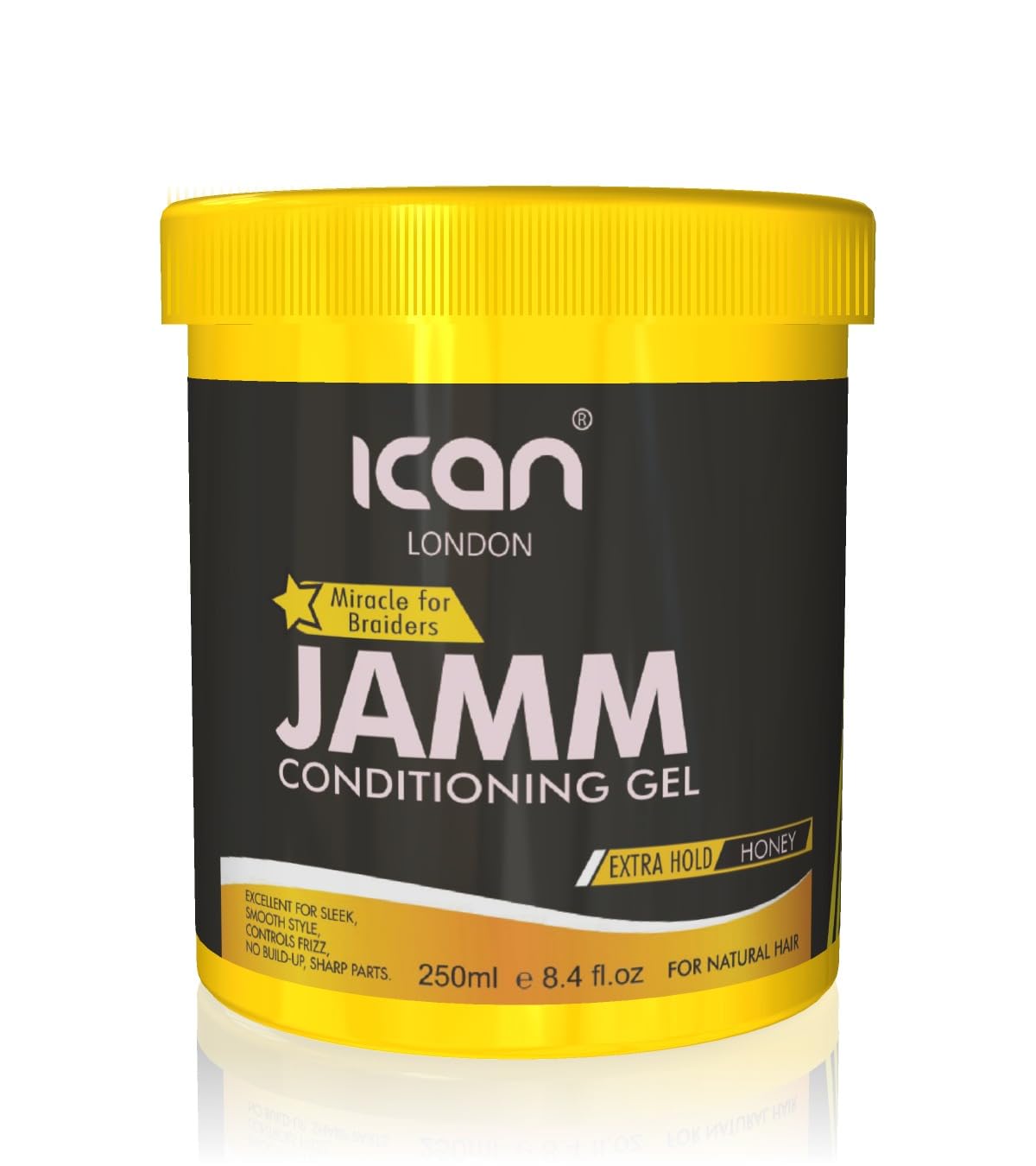 ican London Jamm Conditioning Gel Extra Hold With Honey 250ml