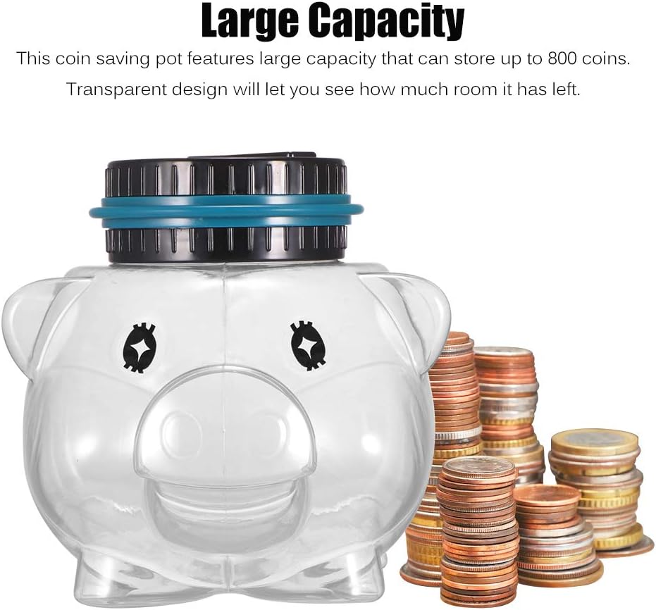 Piggy Bank AOZBZ Digital Piggy Bank Counter Safe Money Bank Coin Saving