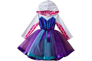 Ruikajia Tutu Costume for Girls Spider-Man Spider-Gwen dress Girls Cosplay dresses