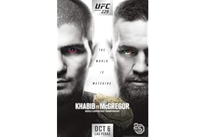 Pyramid America Official UFC 229 Khabib vs Conor McGregor Sports Cool Wall Decor Art Print Poster Officially Licensed Merchandise 24x36