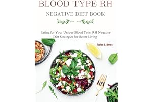 Blood Type RH Negative Diet Book: Eating for Your Unique Blood Type: RH Negative Diet Strategies for Better Living