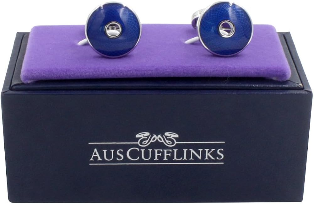 Sapphire Blue Cufflinks - Image 4