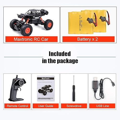 MaxTronic Remote Control Truck,1:16 Off Road Remote Control Car